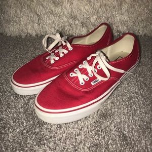 Red VANS